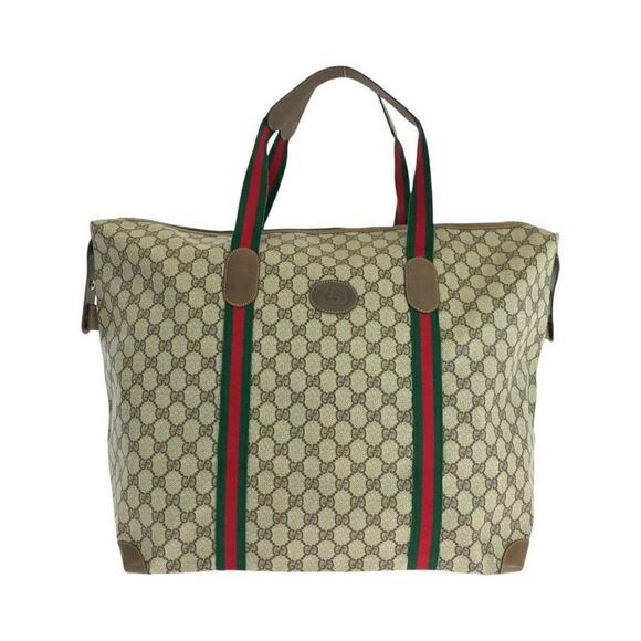 Pre Loved gucci Women brown | beige Tote Bags - Picture 1 of 8
